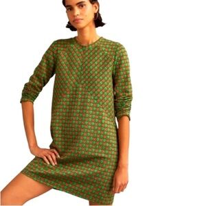 Maeve Jacquard Shift Mini Dress XL